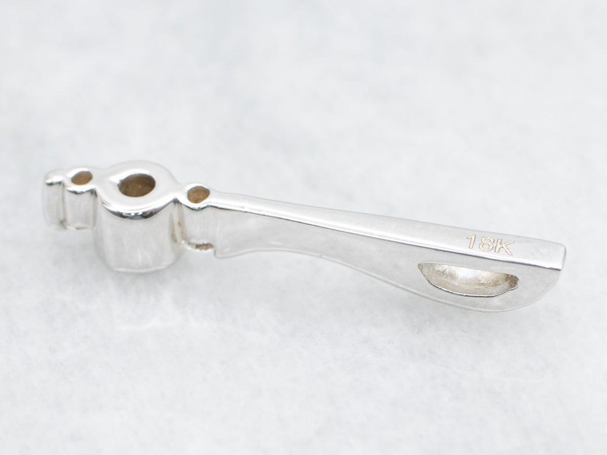 Triple Diamond Drop Pendant