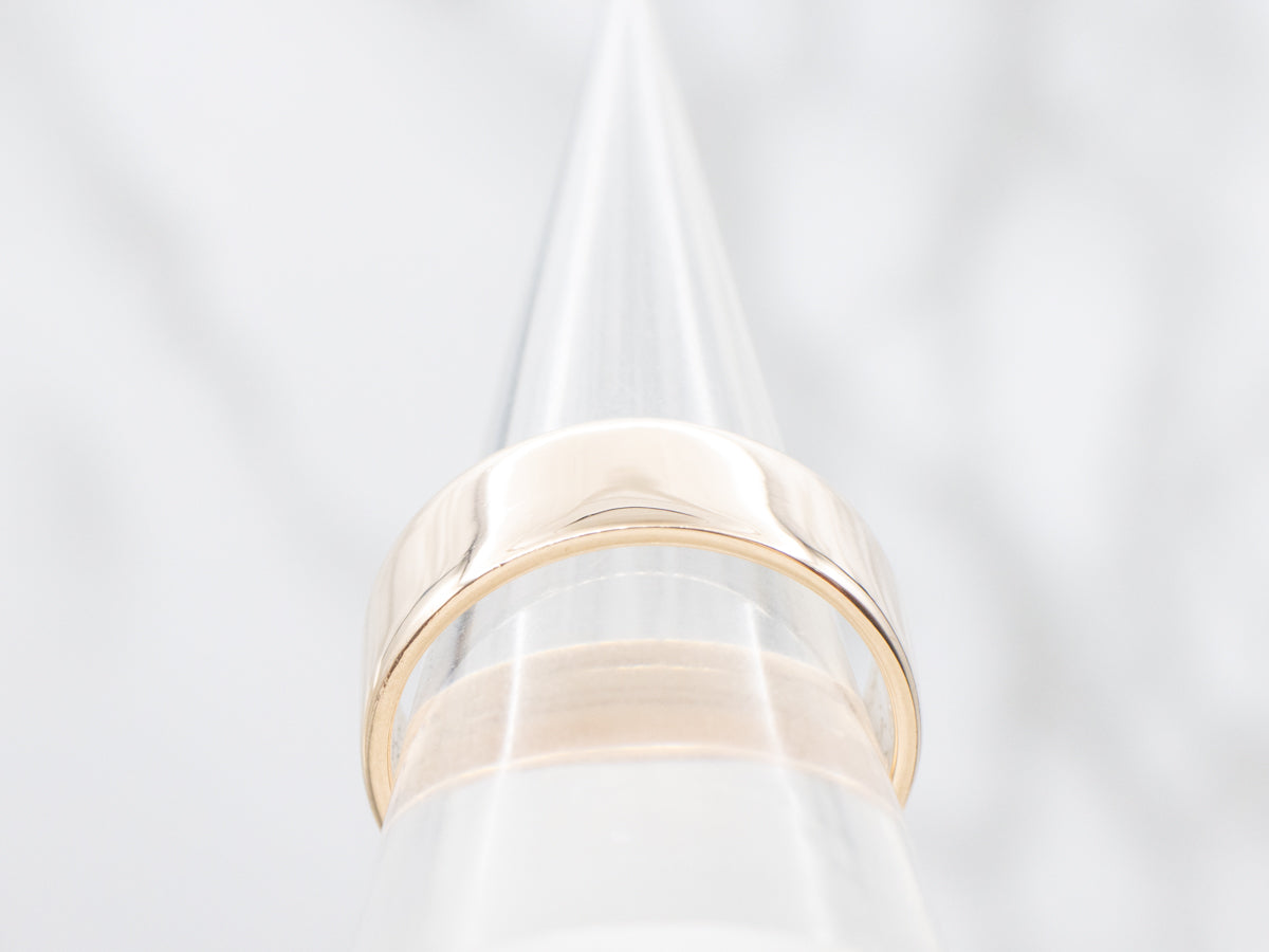 Antique 1890 "Virtus Junxit Non Separabit" Men's Gold Band