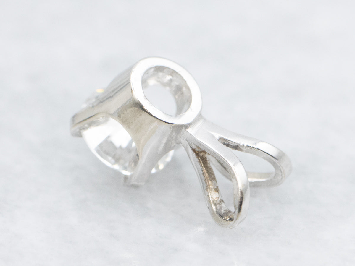 Round Brilliant Diamond Solitaire Pendant