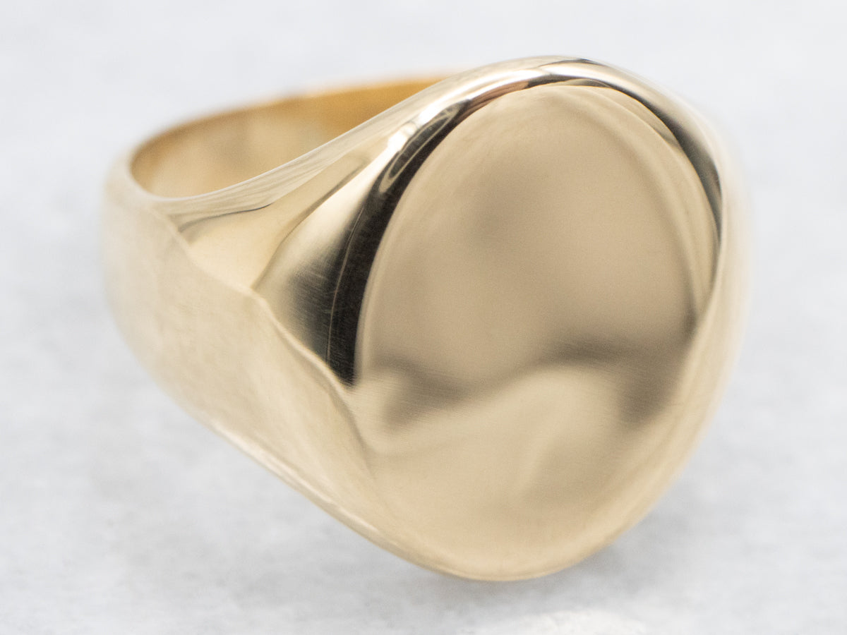 Vintage Gold Tiffany & Co. Signet Ring