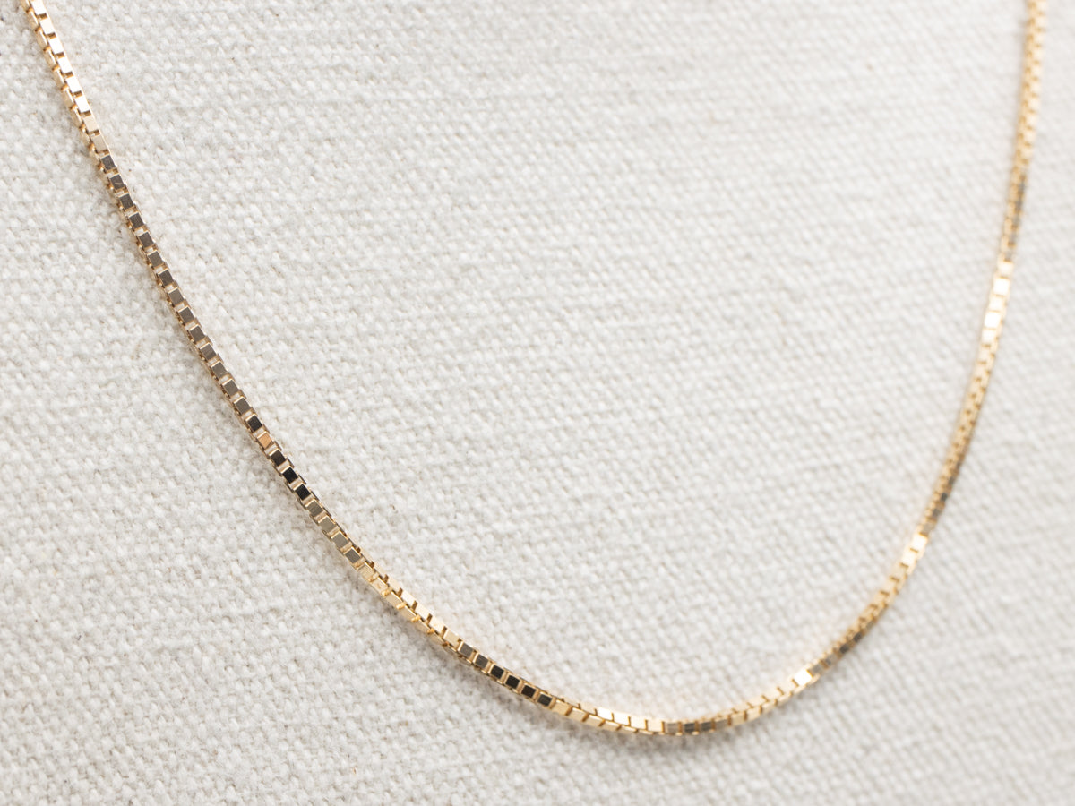14-Karat Italian Gold Box-Link Chain