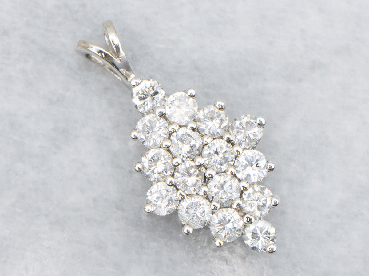 Diamond Cluster Pendant