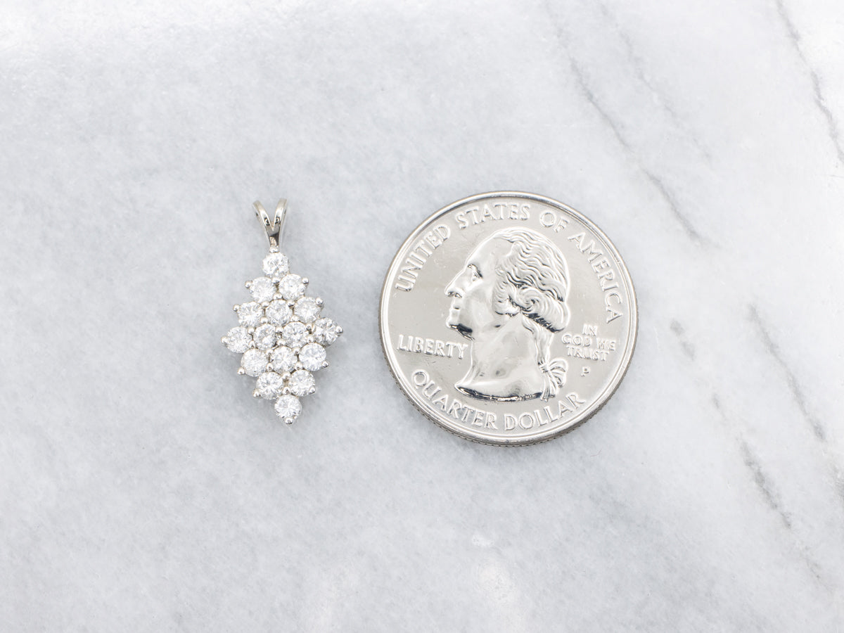 Diamond Cluster Pendant