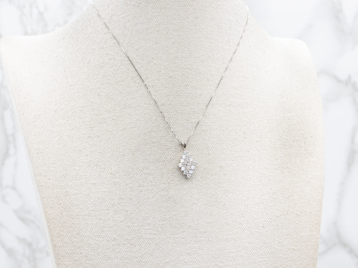 Diamond Cluster Pendant