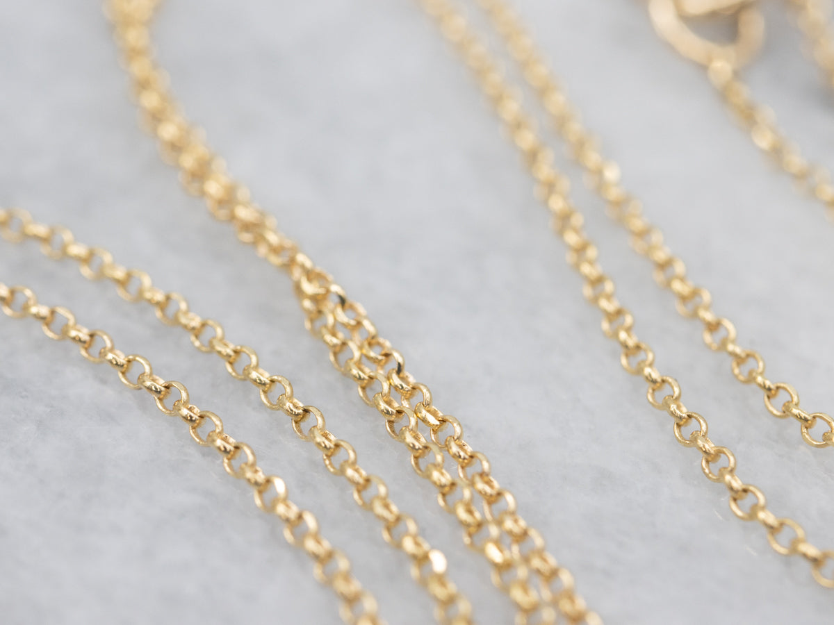 Modern Kyanite and Diamond Halo Pendant Necklace