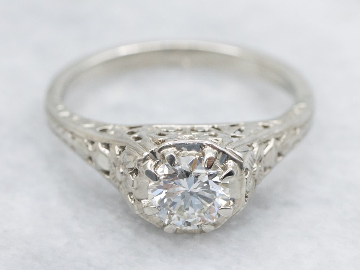 The Gardner GIA-Certified Diamond Engagement Ring from The Elizabeth Henry Collection