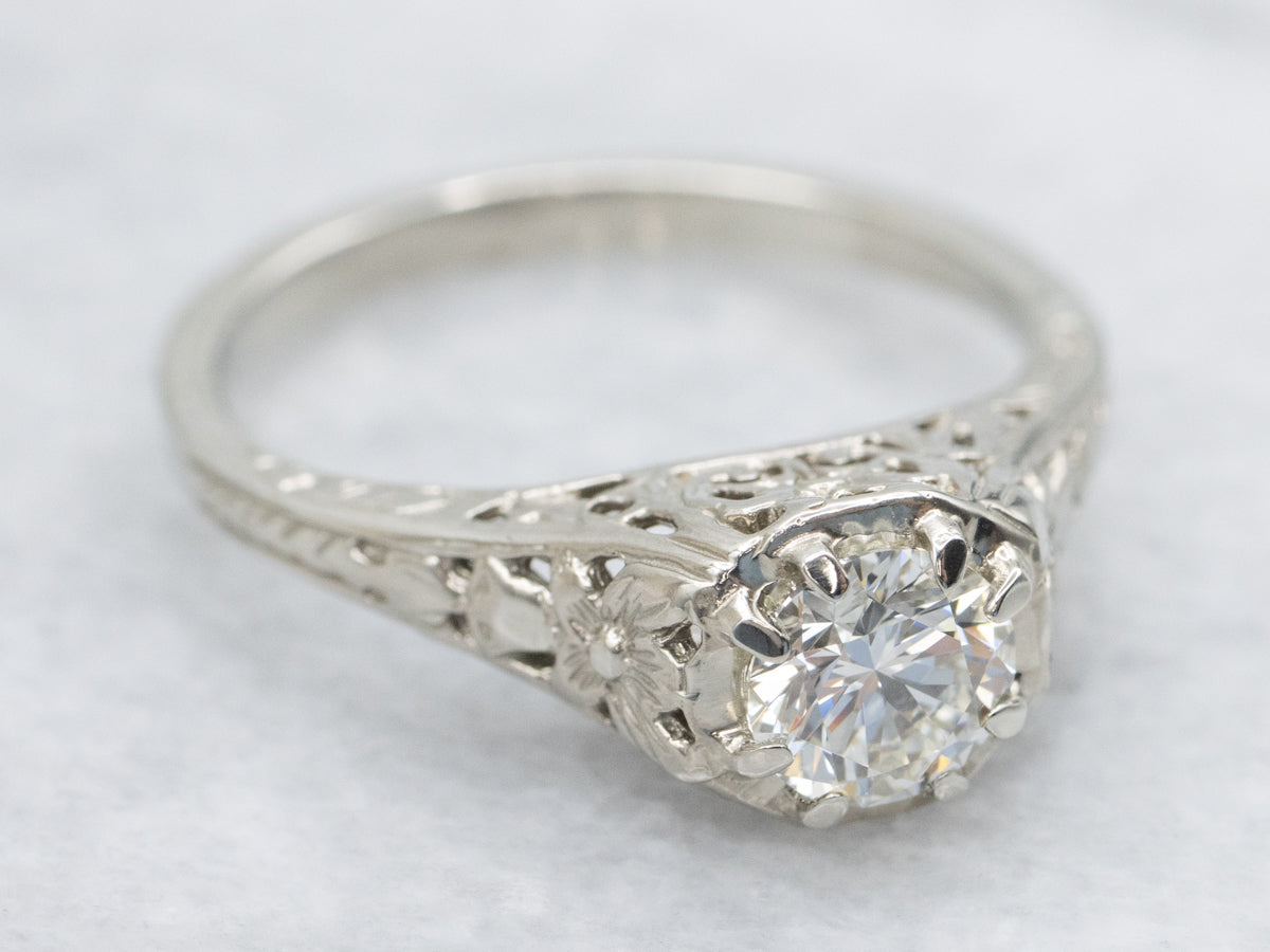 The Gardner GIA-Certified Diamond Engagement Ring from The Elizabeth Henry Collection