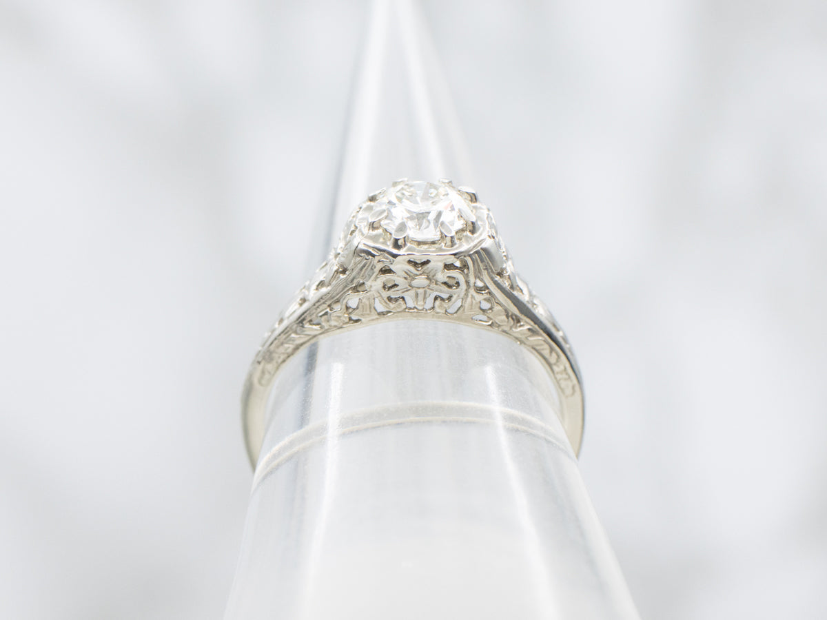 The Gardner GIA-Certified Diamond Engagement Ring from The Elizabeth Henry Collection