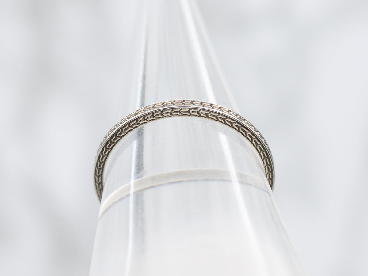 Antique Gold Patterned Band