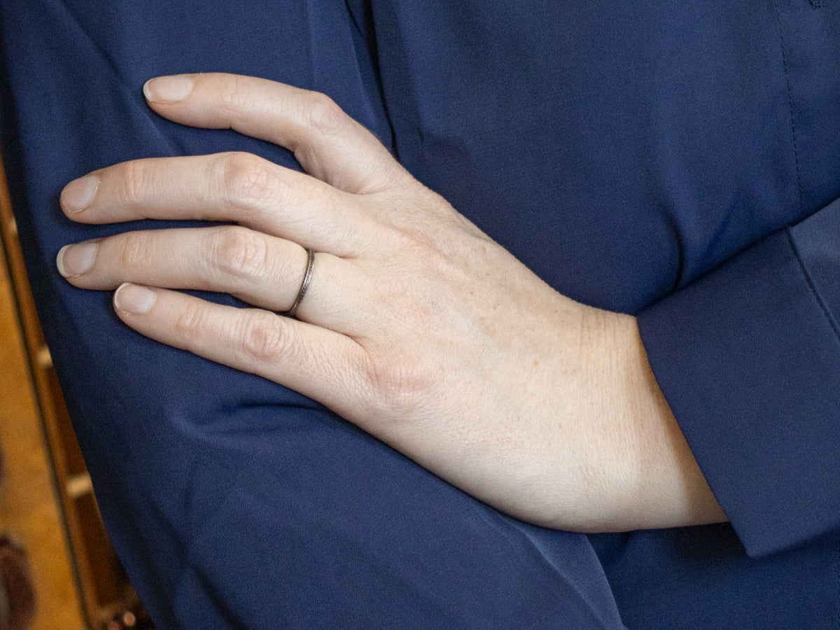 Antique Gold Patterned Band