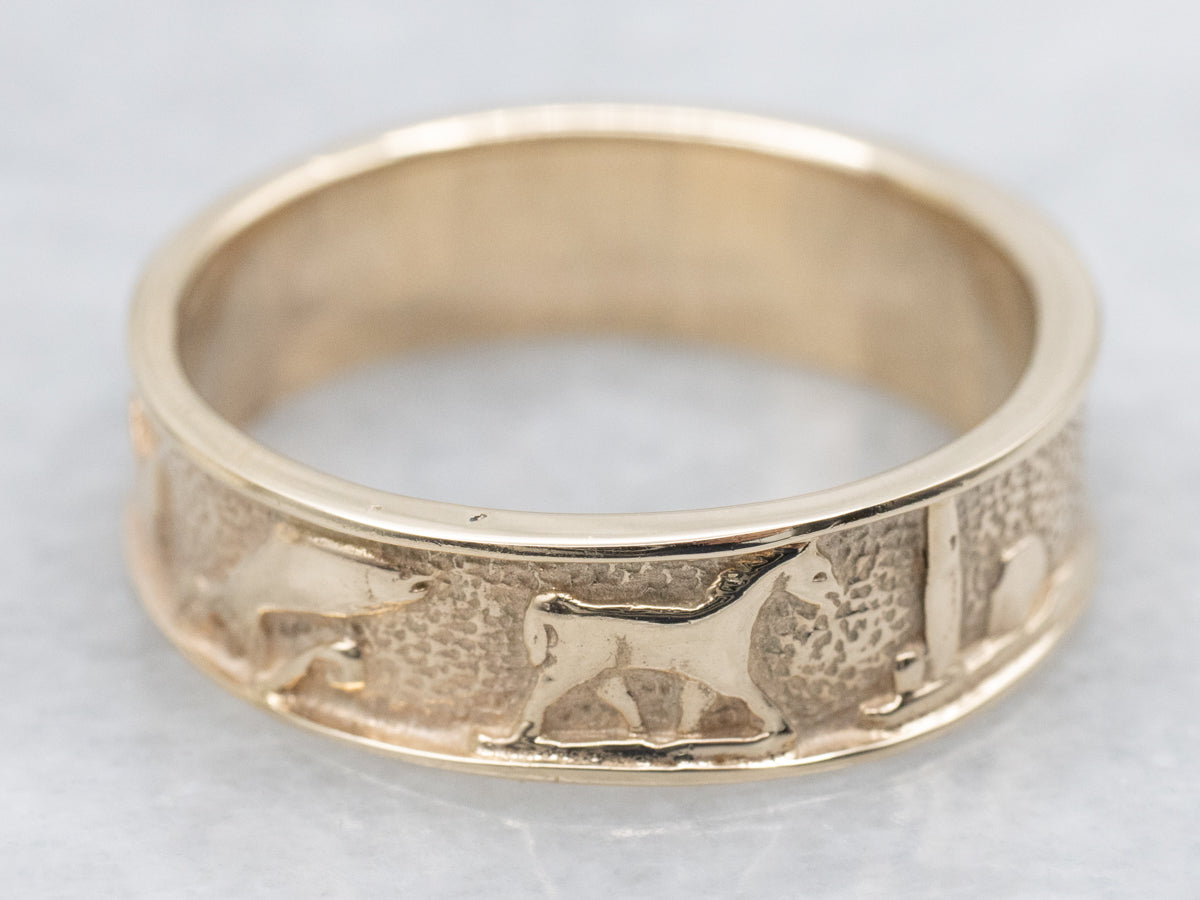 Claddagh, Animal, and Landscape Pattern Band