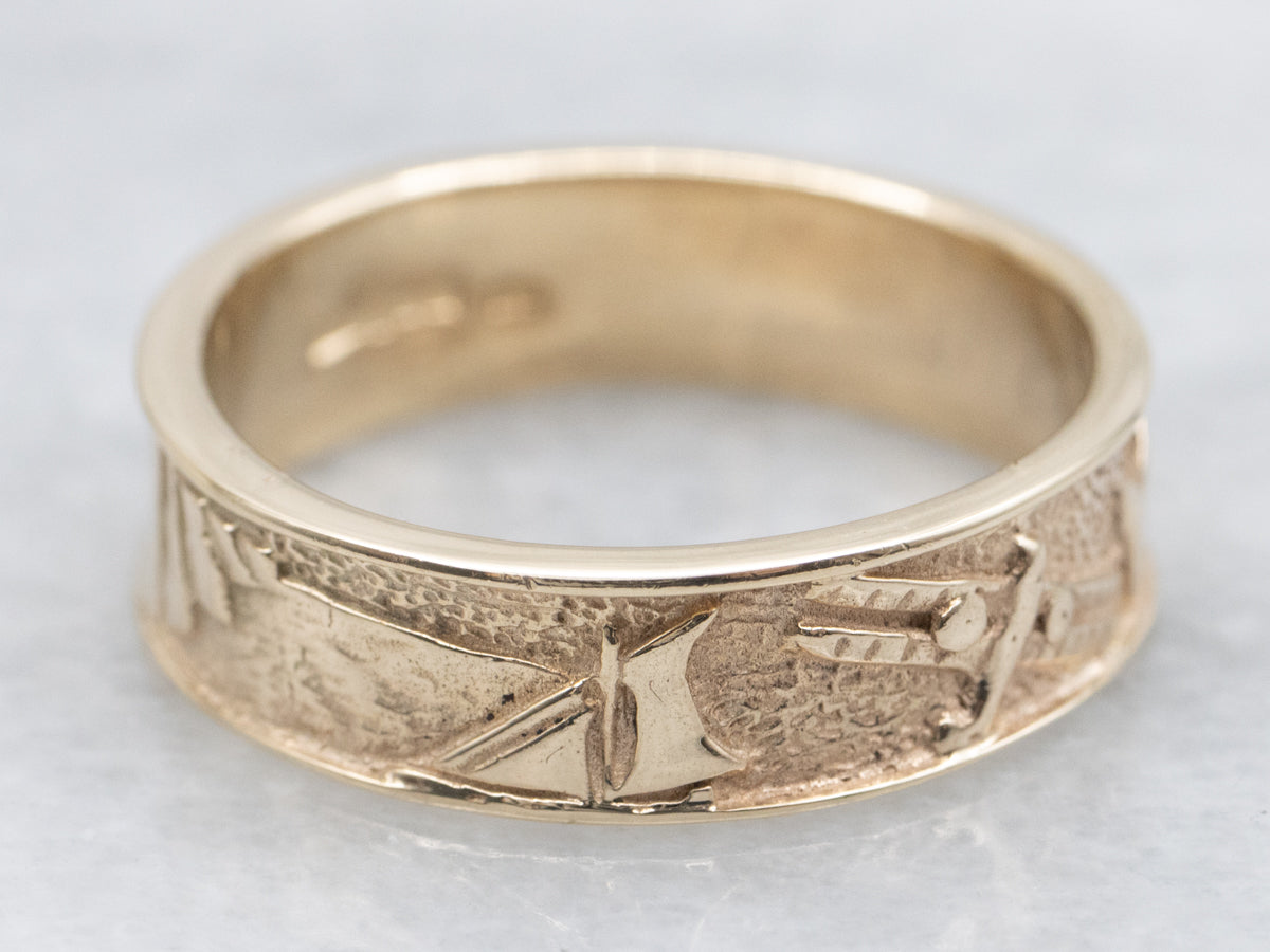 Claddagh, Animal, and Landscape Pattern Band