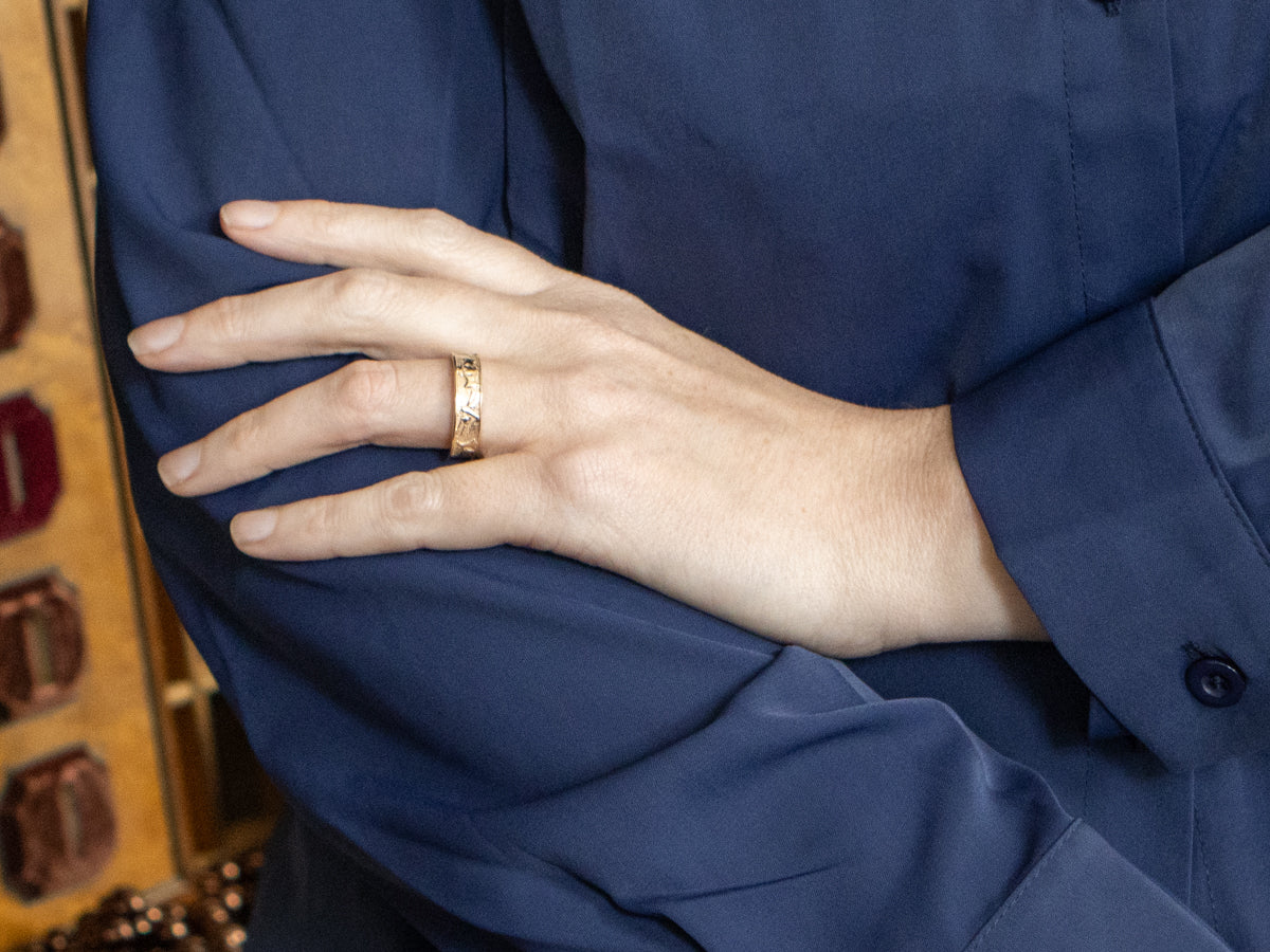 Claddagh, Animal, and Landscape Pattern Band