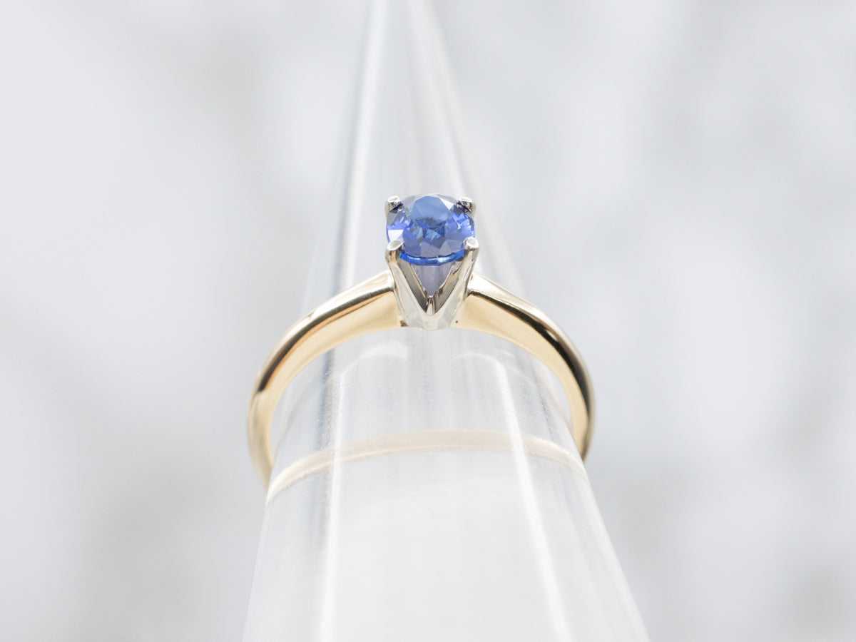Classic Sapphire Solitaire Engagement Ring
