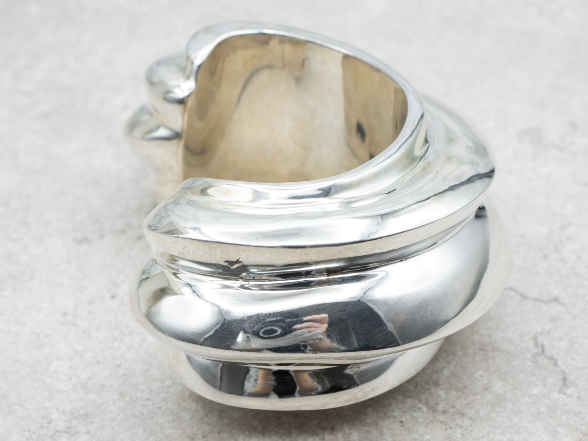 Patricia Von Musulin Vintage Modernism Massive Cuff Bracelet