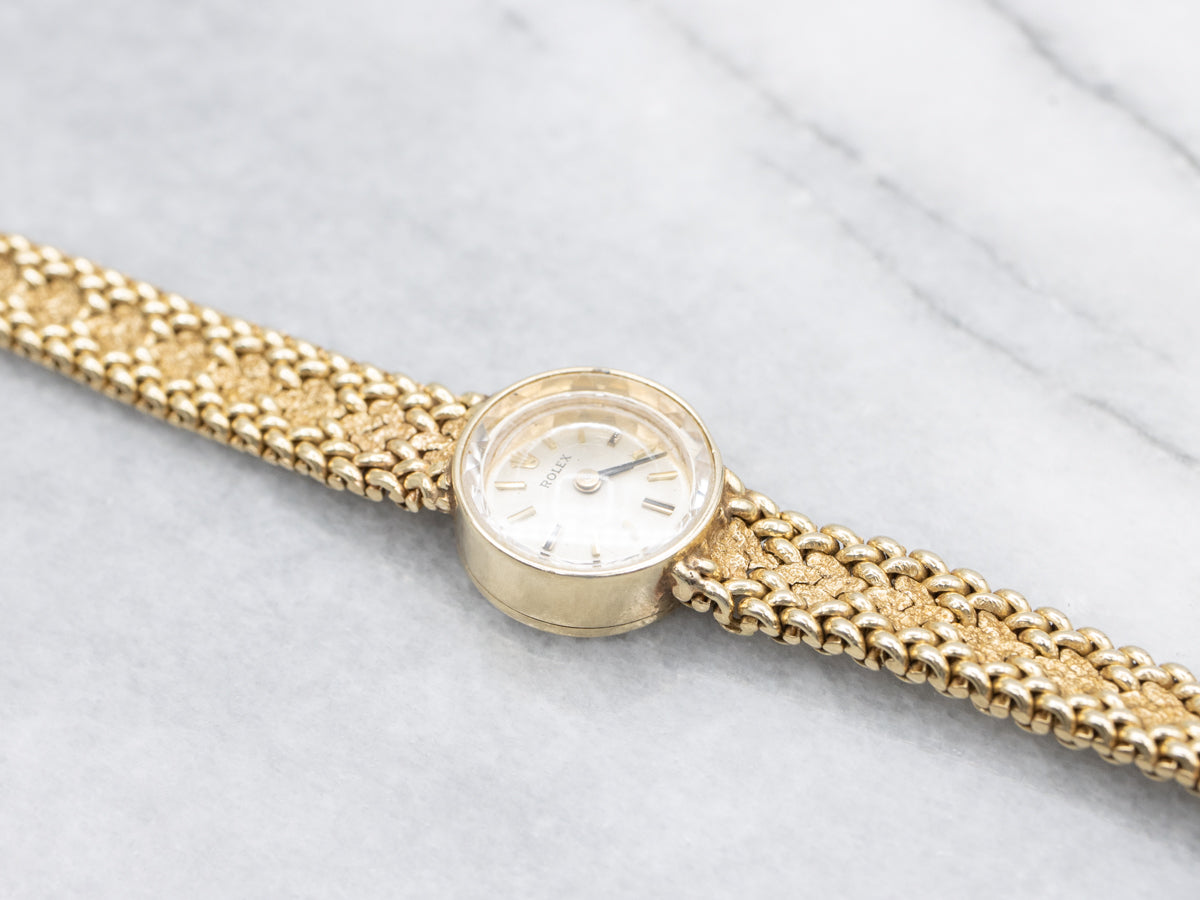 Vintage Gold Rolex Wrist Watch