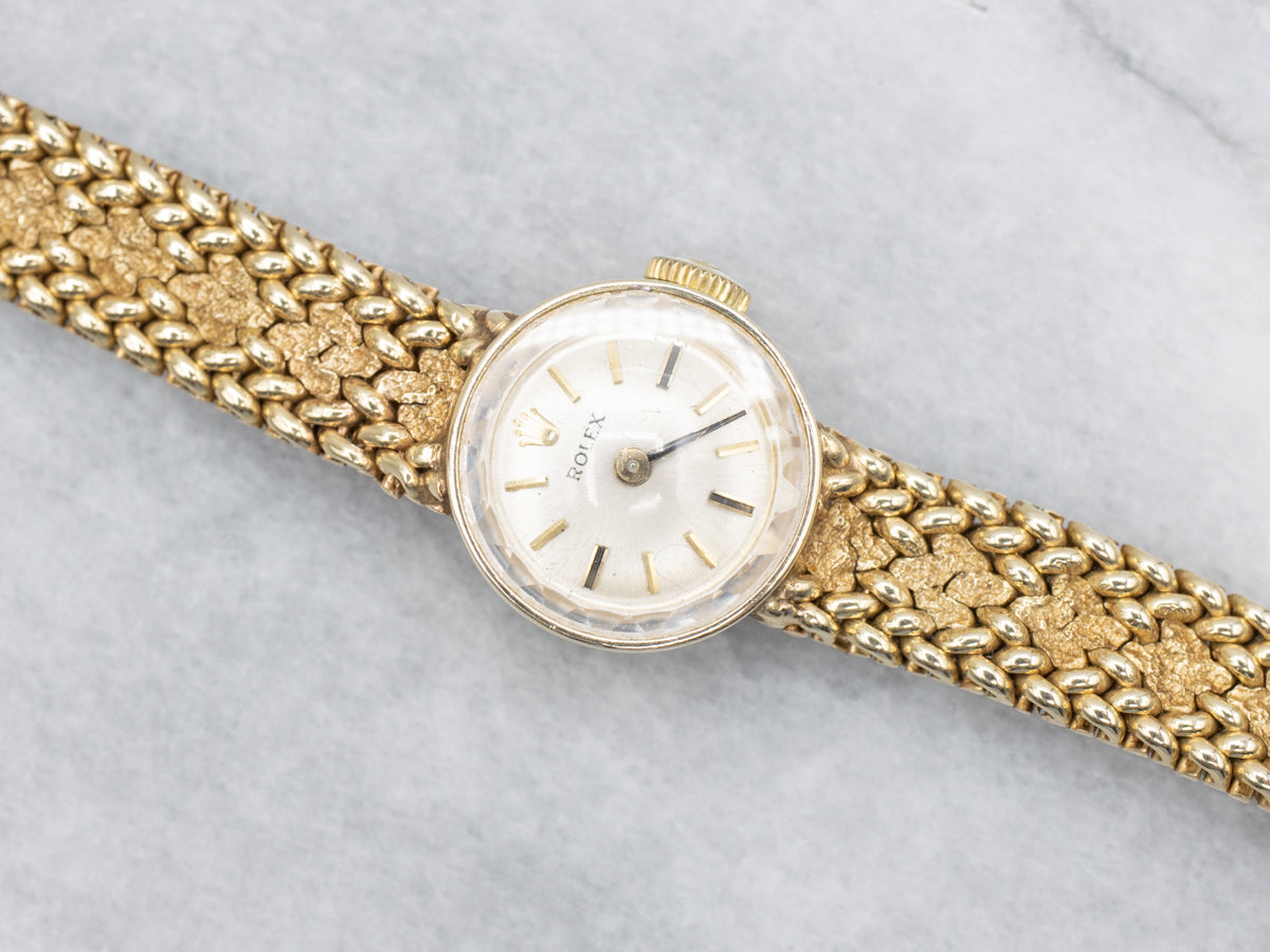 Vintage Gold Rolex Wrist Watch