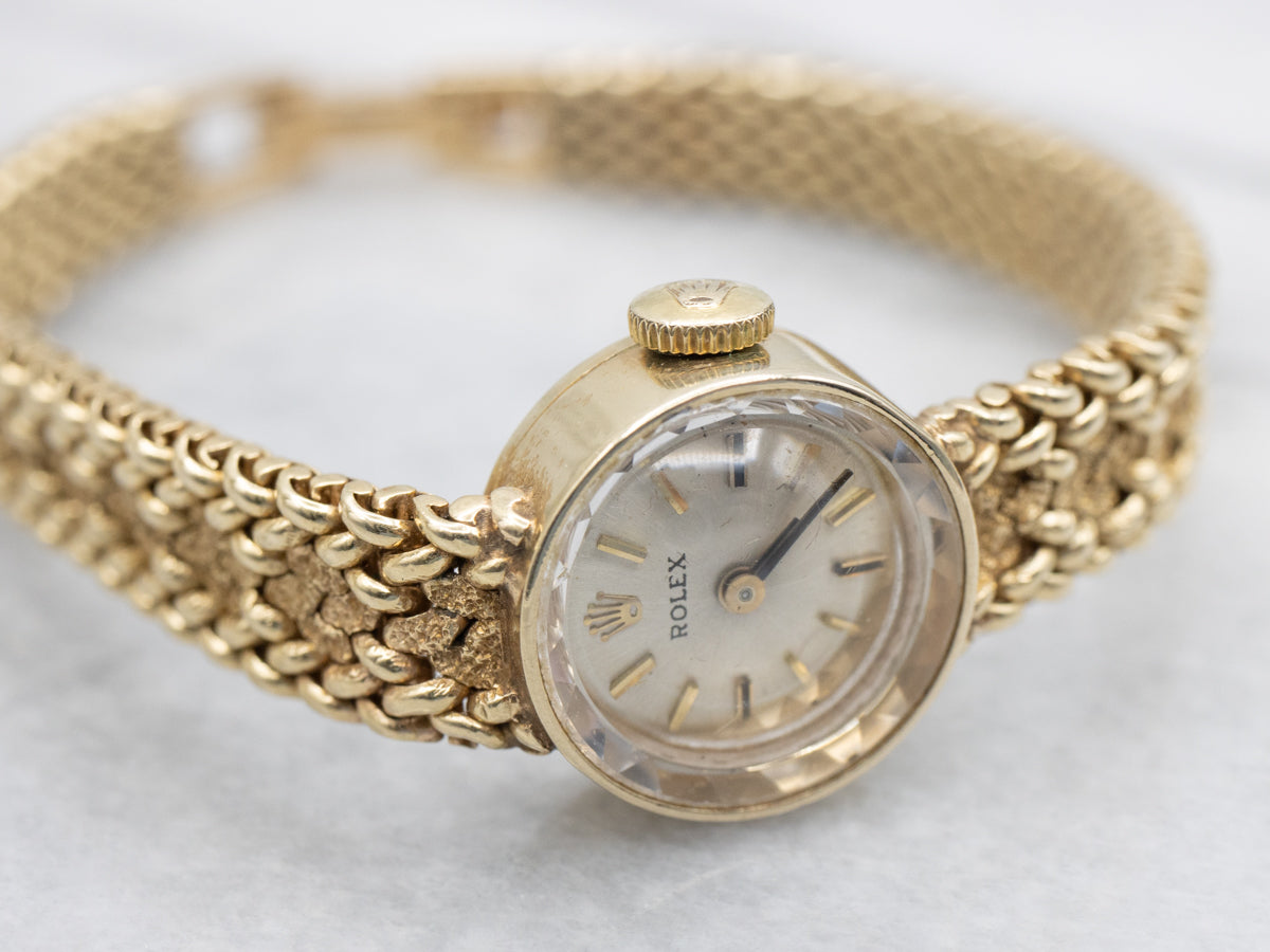 Vintage Gold Rolex Wrist Watch