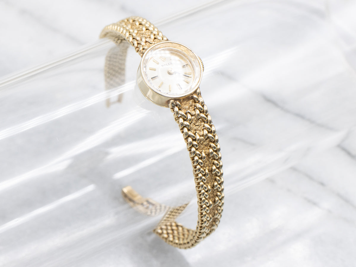 Vintage Gold Rolex Wrist Watch