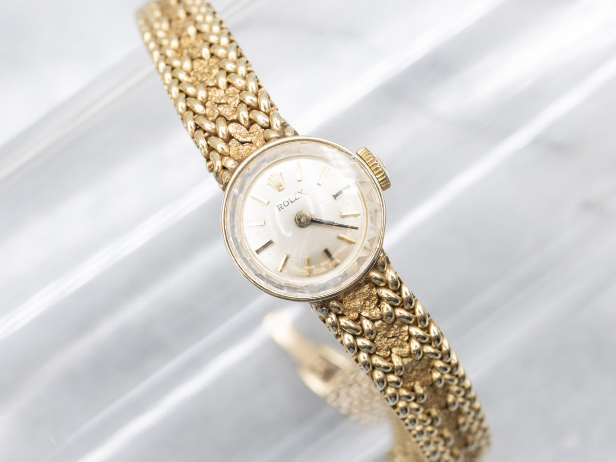 Vintage Gold Rolex Wrist Watch