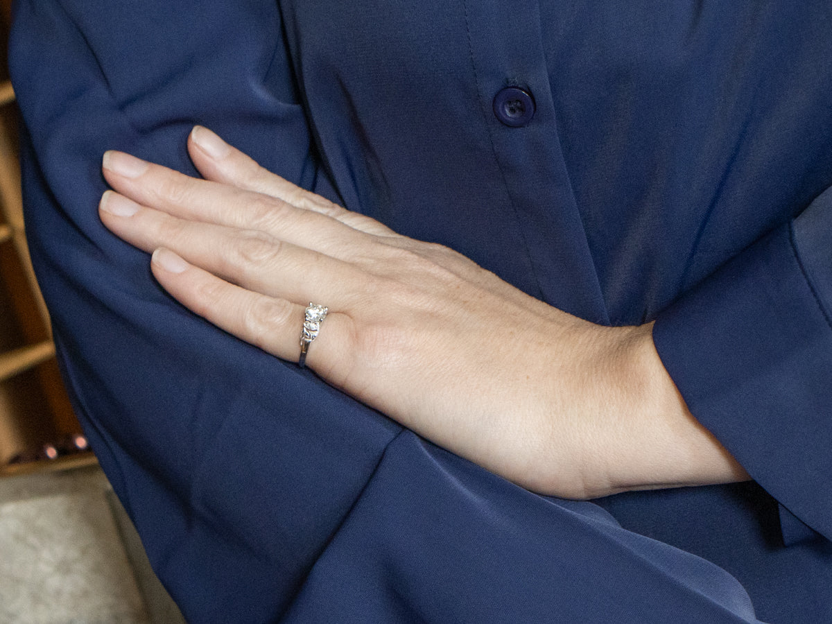 Beautiful 1930s Diamond Engagement Ring