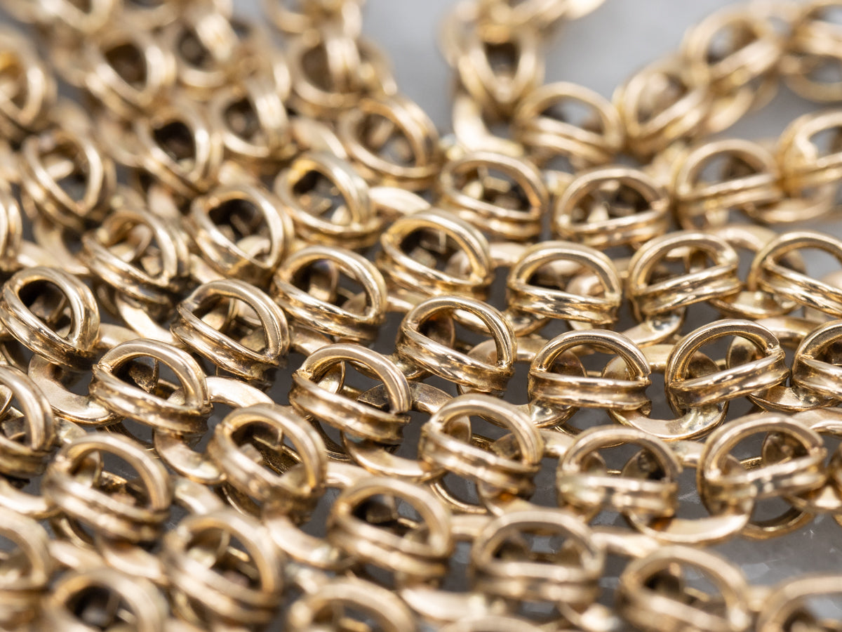 Victorian Gold Specialty Link Chain