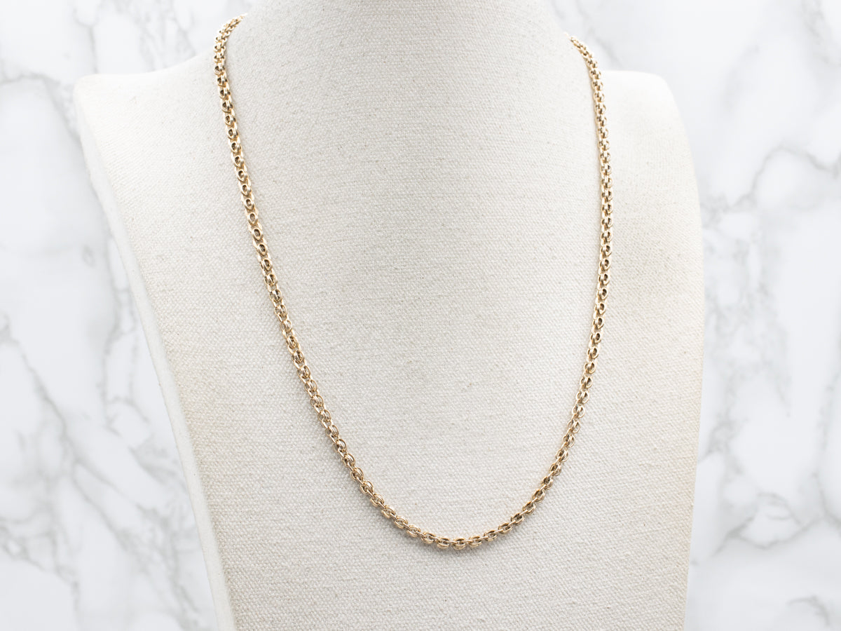 Victorian Gold Specialty Link Chain