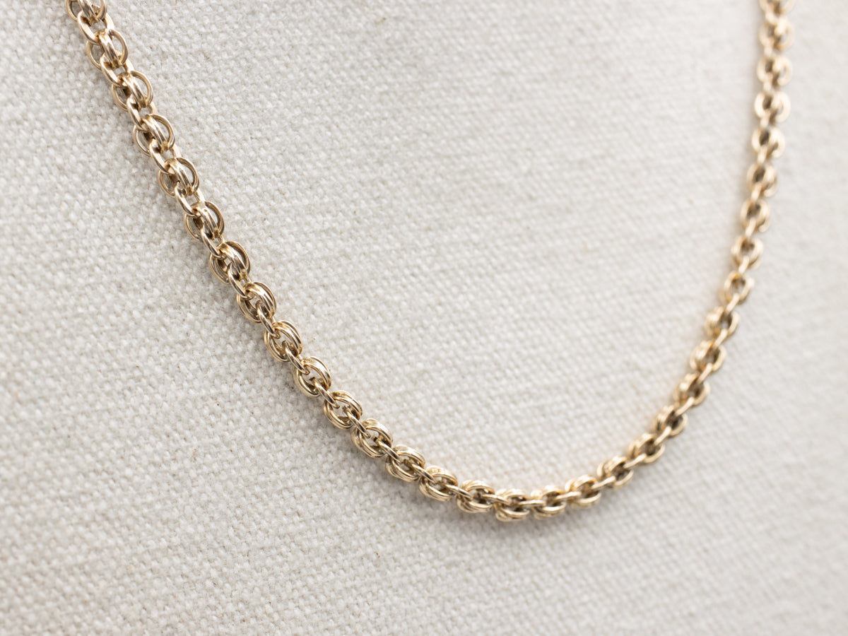 Victorian Gold Specialty Link Chain