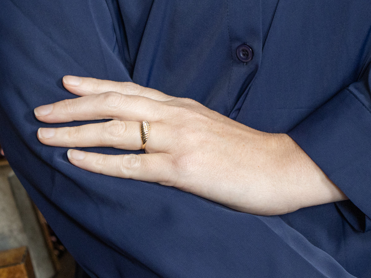 Vintage Gold Shrimp Band