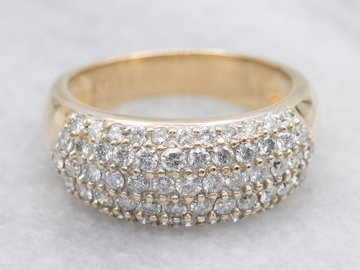 Multi-Row Diamond Cocktail Band