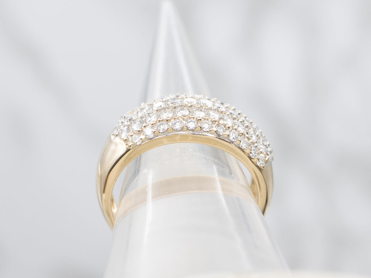 Multi-Row Diamond Cocktail Band