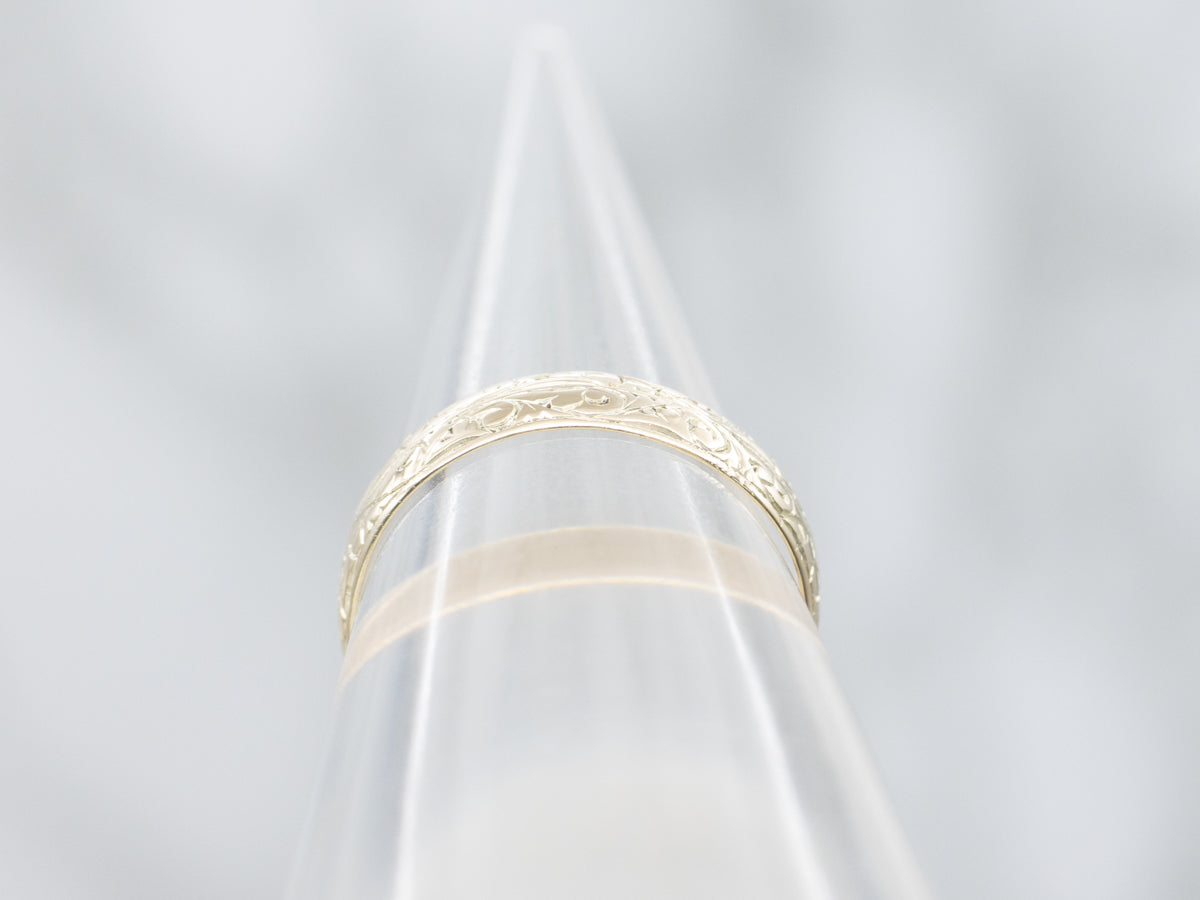 Ornate Botanical Pattern Mini Band