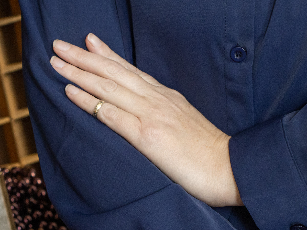 Ornate Botanical Pattern Mini Band