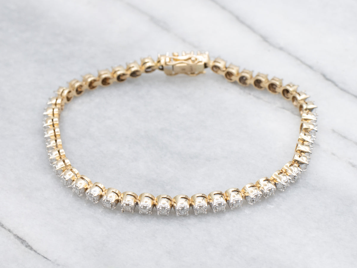 High-Quality Diamond Tennis Bracelet