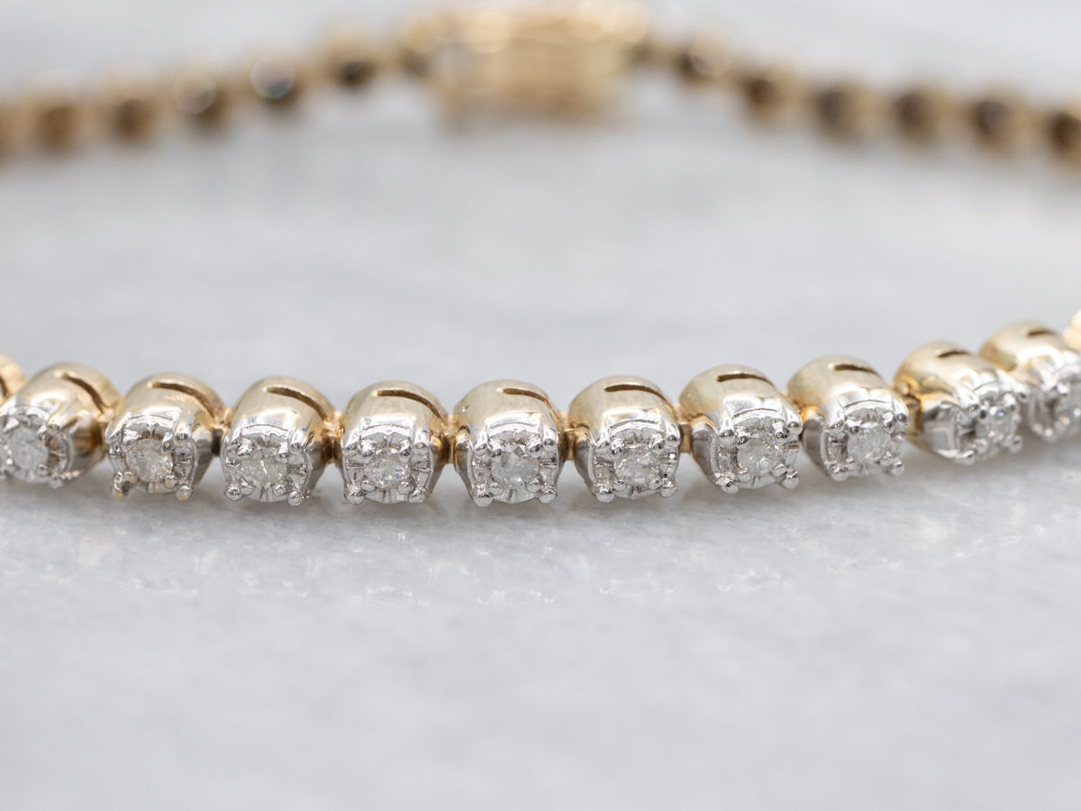 High-Quality Diamond Tennis Bracelet