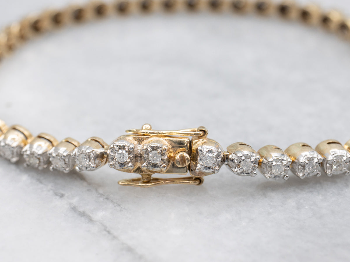 High-Quality Diamond Tennis Bracelet
