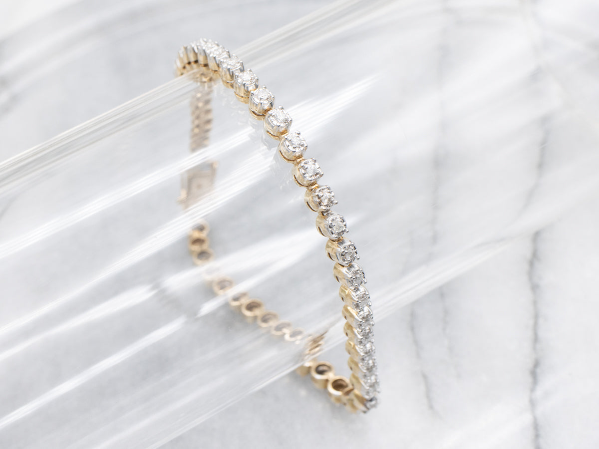 High-Quality Diamond Tennis Bracelet