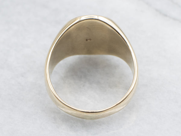 Phoenix Rising Ring Gold Polished Gold Rising Phoenix Bird Unisex Signet Ring - Market Square ...
