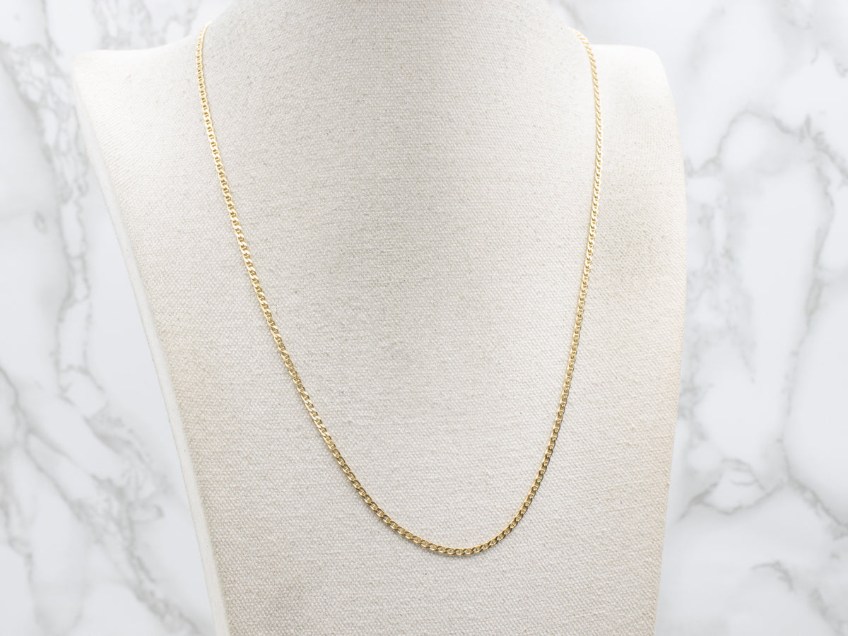 18-Karat Yellow Gold Anchor Link Chain