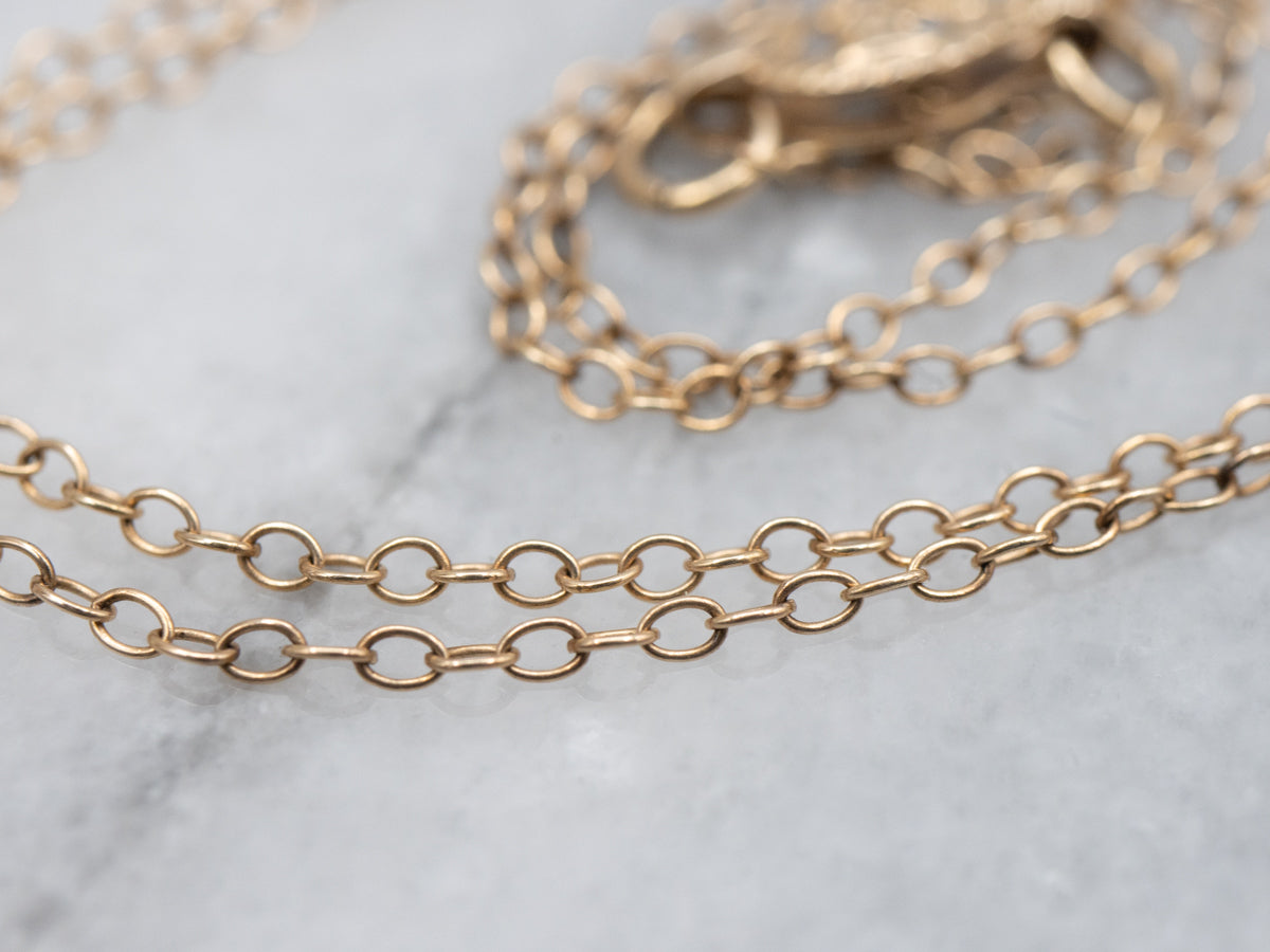 Retro Era Moonstone and Faux Pearl Necklace with Floral Detail