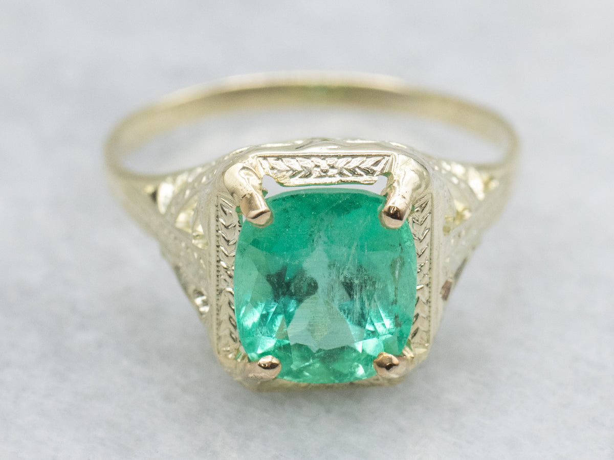 Antique Emerald Ring
