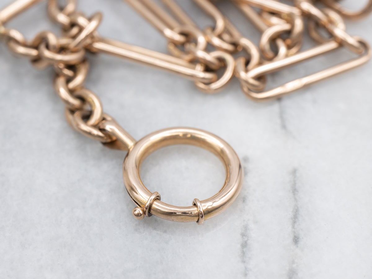 Antique Gold Albert Watch Chain
