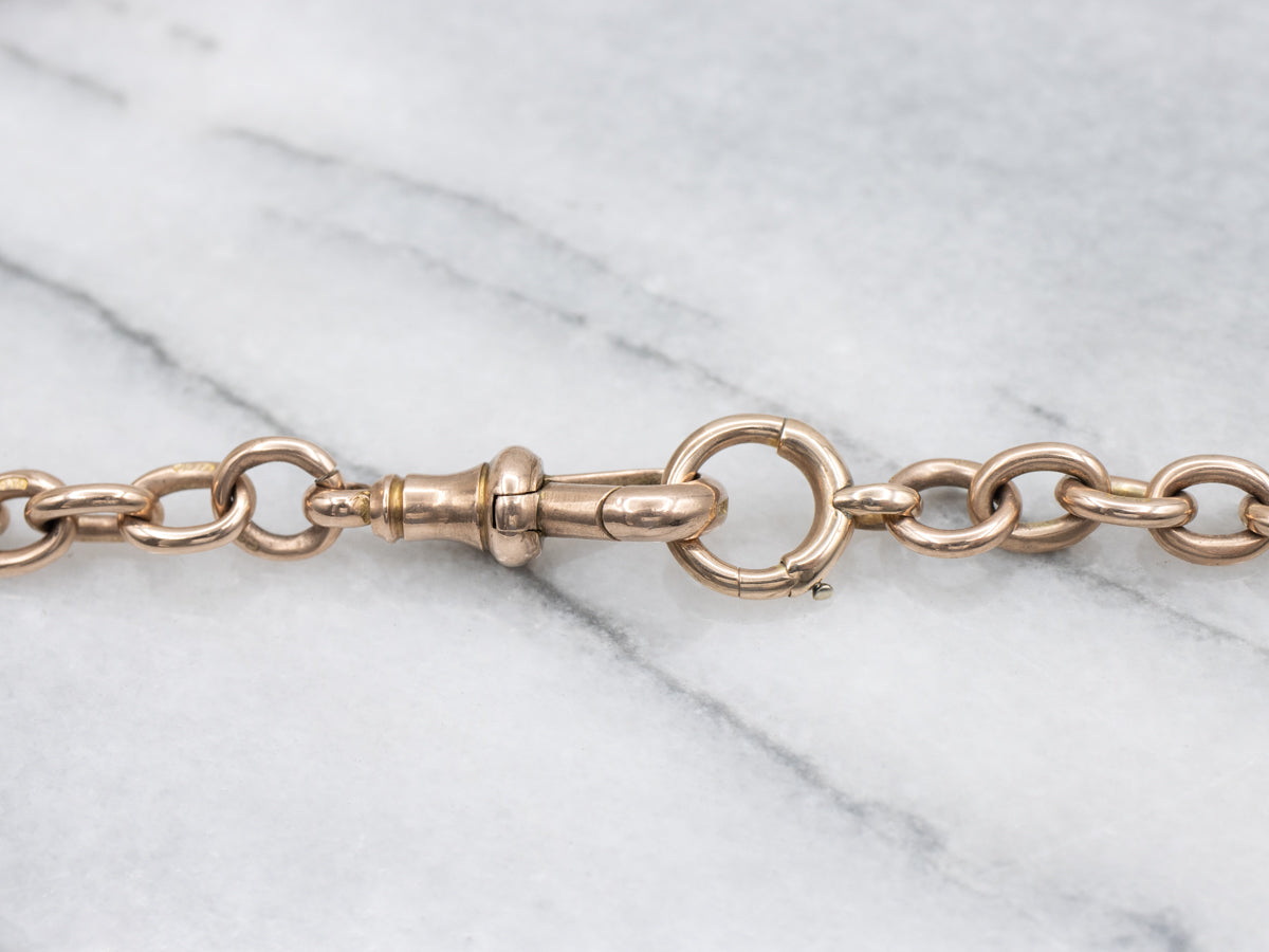 Antique Gold Albert Watch Chain