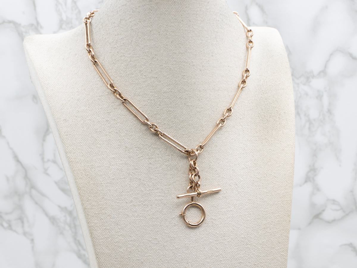 Antique Gold Albert Watch Chain