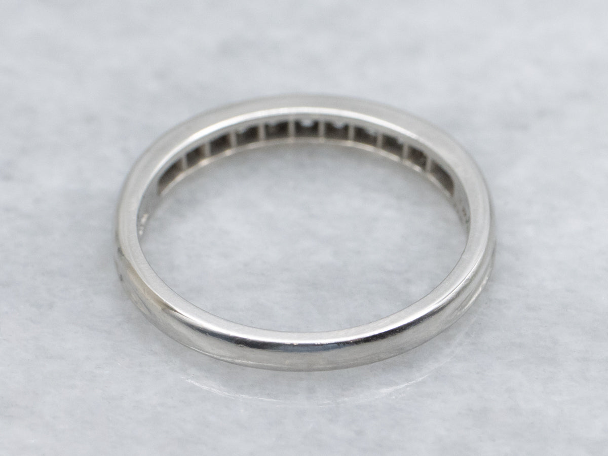 1950s Tiffany and Co. Platinum and Diamond Band