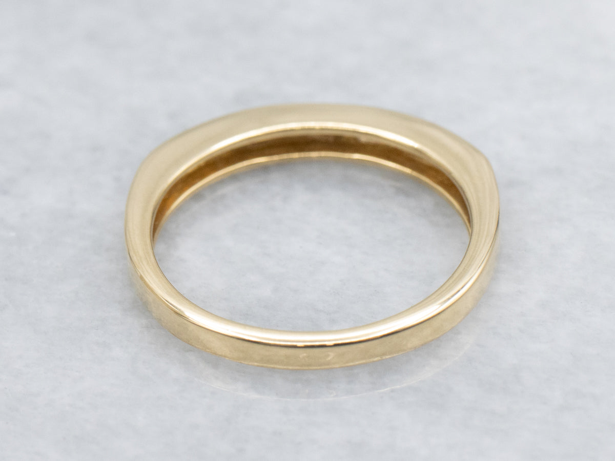 Baguette-Cut Channel-Set Diamond Band