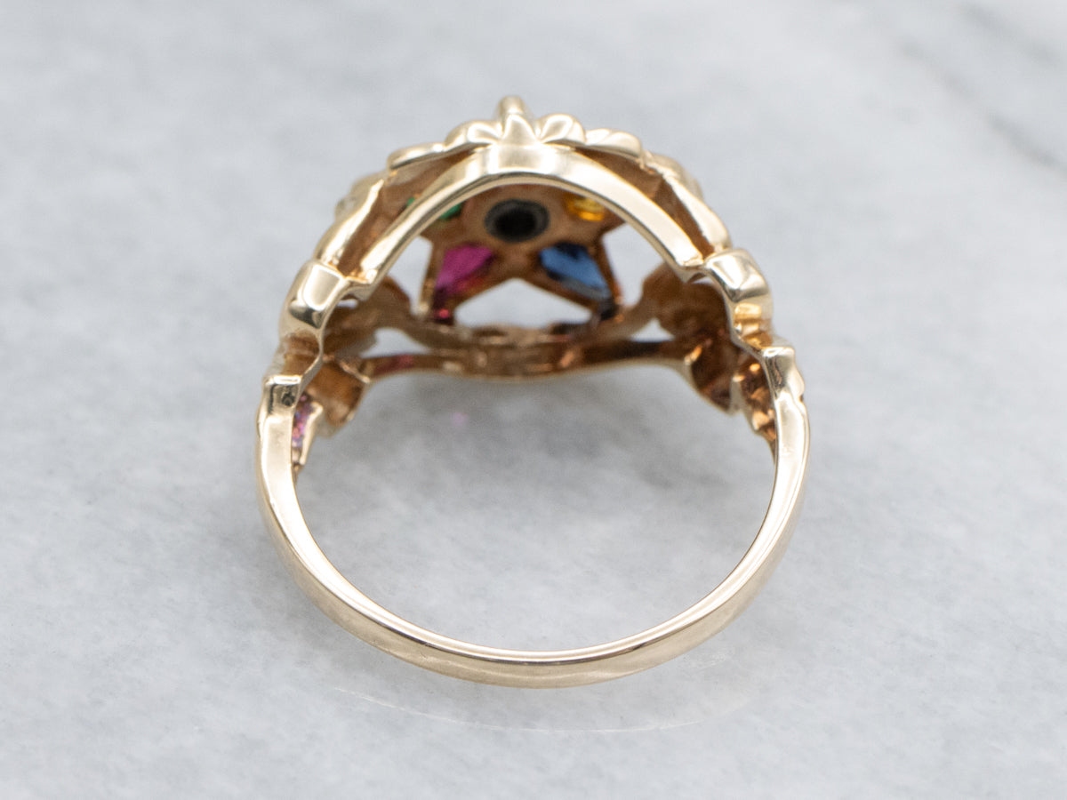 Vintage 1950s Order of the Eastern Star Ring