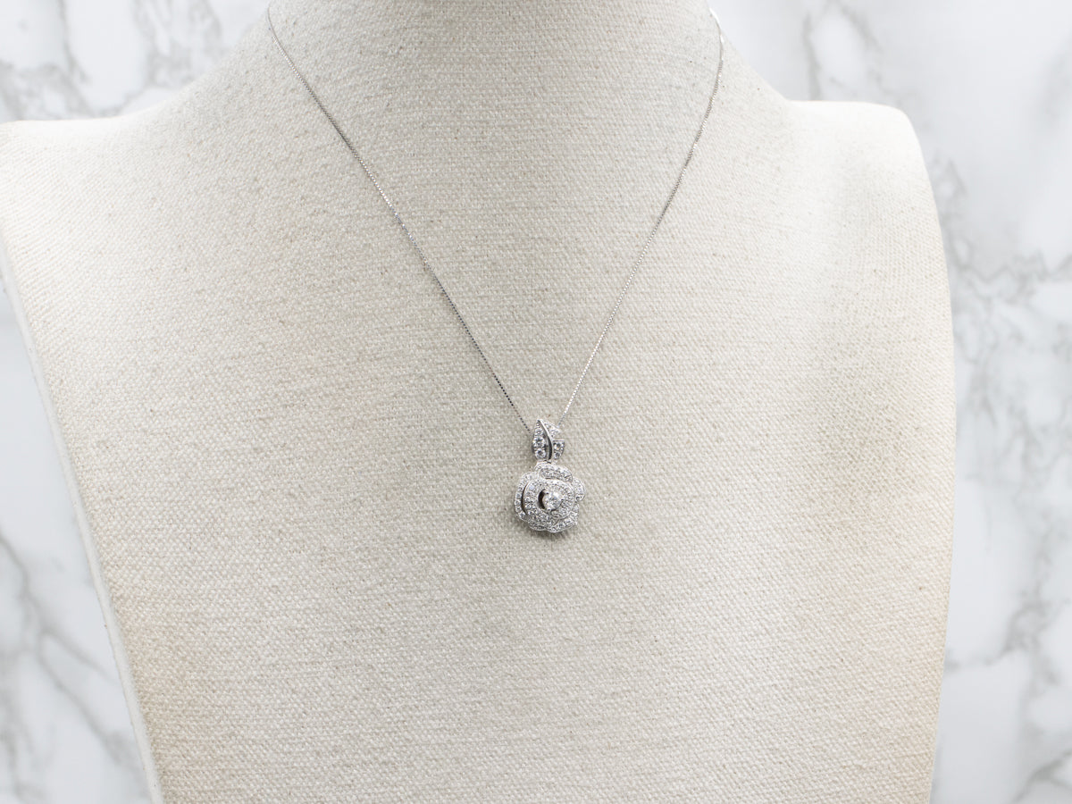 Christian Dior Rose Dior Bagatelle Pendant