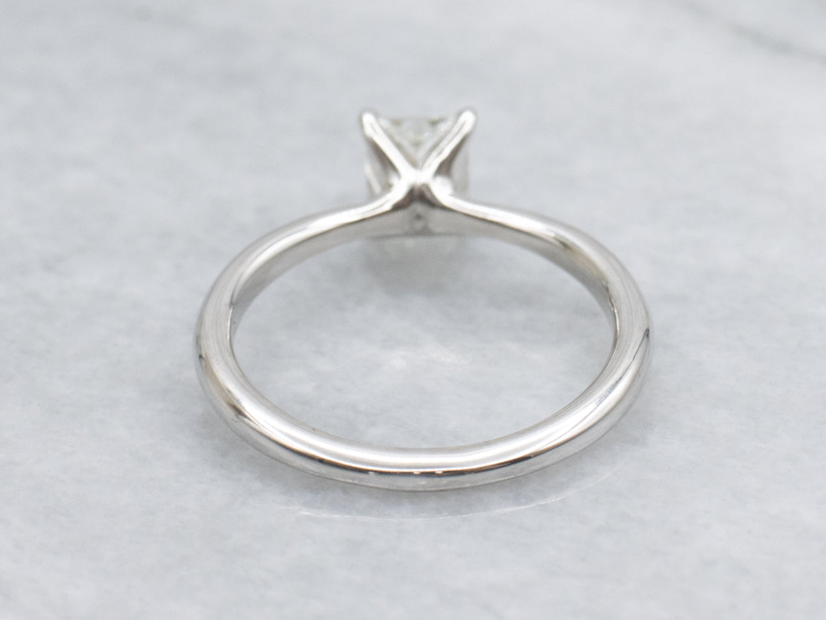 Brilliant Earth Conflict-Free Radiant Cut Diamond Solitaire White Gold Engagement Ring