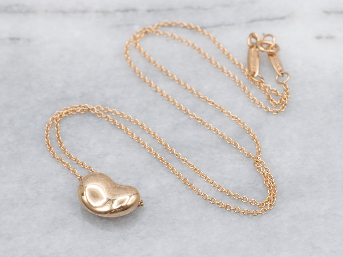 Elsa Peretti Tiffany & Co. Bean Necklace
